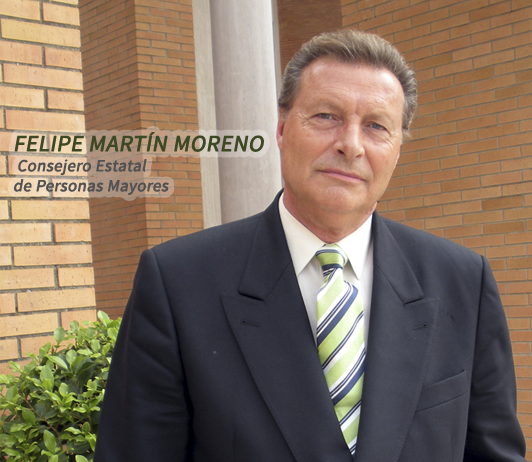 Felipe Martín, Consejero Estatal Personas Mayores