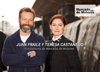 juan fraile y teresa castaneda en el mercado de motores