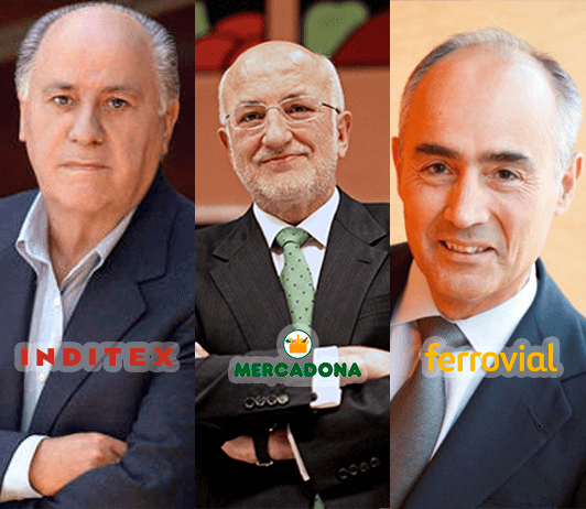 Empresarios más ricos de España