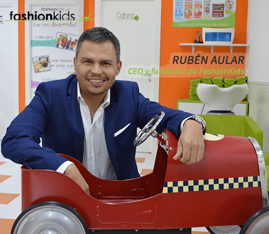 Ruben Aulas CEO FashionKids Peluquería para Niños