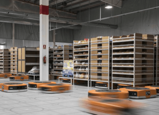 Amazon apuesta por la robótica en sus centros logísticos