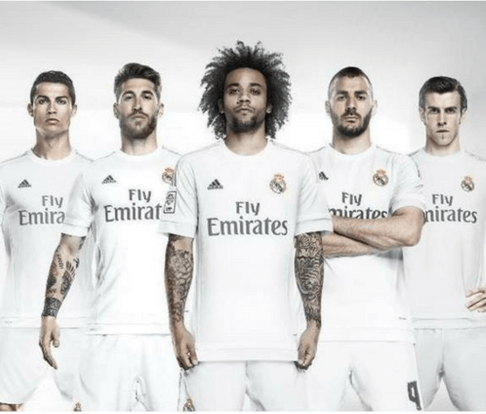 Adidas "suda la camiseta" en su por el Madrid