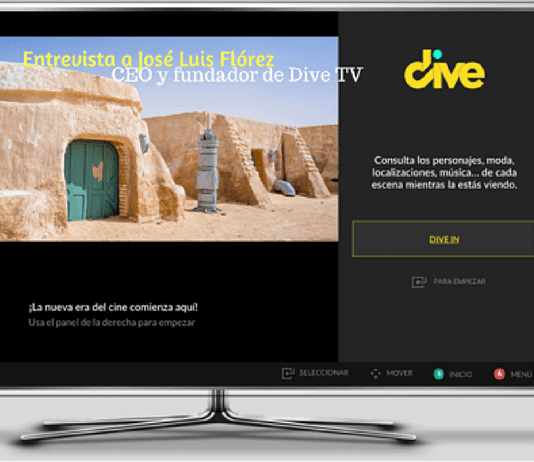 Dive TV: la app para mitómanos que conecta con tus series Carátula Dive para la TV