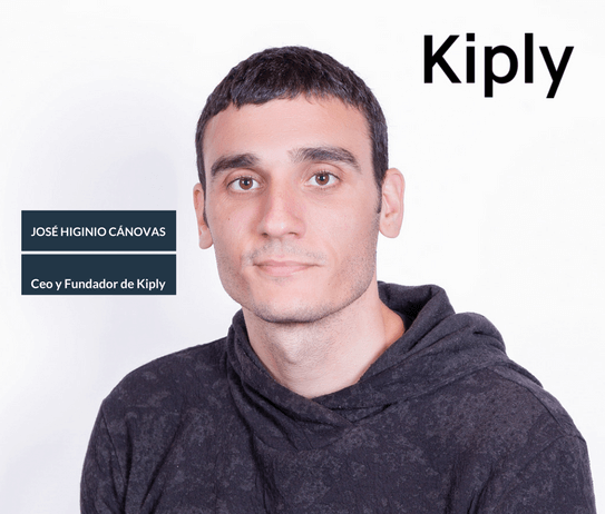 José Higinio Cánovas CEO y fundador de Kiply