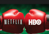 Guantes de boxeo Netflix y HBO