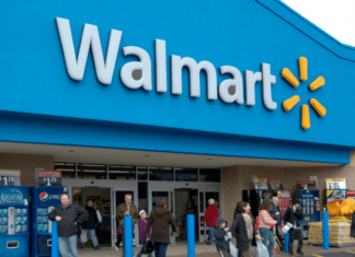 Entrada a un walmart
