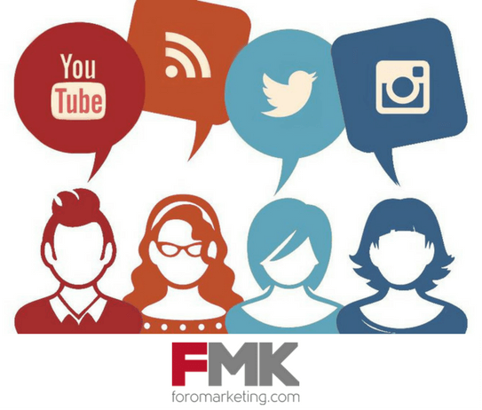 Influencers. ¿Opiniones o publicidad oculta?-logos Redes sociales