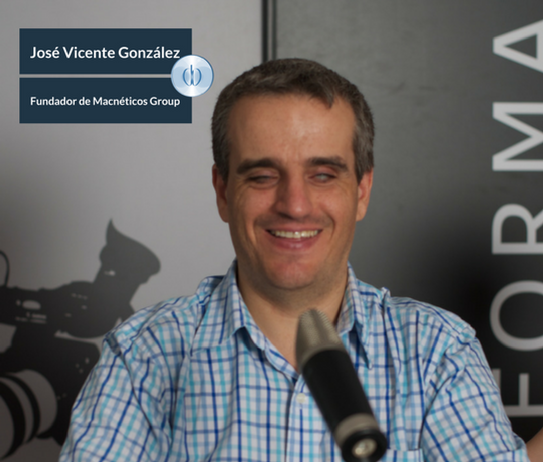 José Vicente González fundador de Macnéticos Group