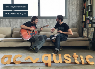 Los fundadores Ferran Saez y Esteve Lombarte