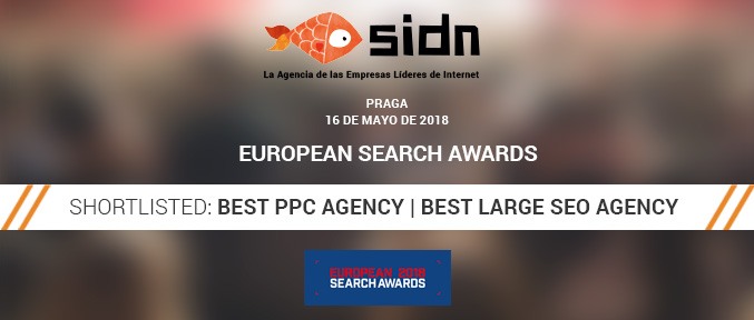 SIDN nominaciones European Search Awards