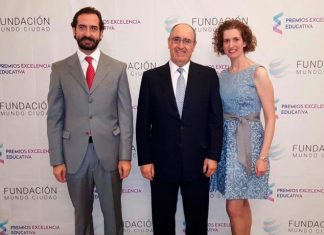 Relevo generacional en la presidencia del Grupo CEF.- UDIMA Arturo de las Heras-Arancha de las Heras-presidentes-CERF-UDIMA