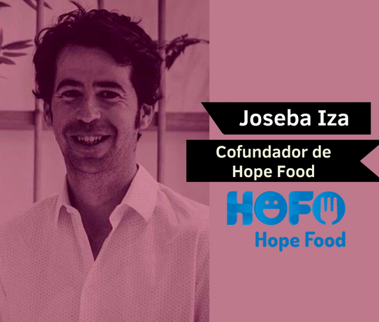 Joseba Iza cofundador hope food