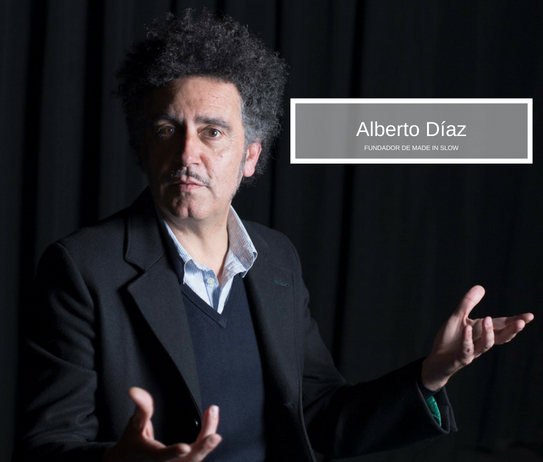 Alberto Díaz es el fundador de Made in Slow, una marca que apuesta por la lana merina.