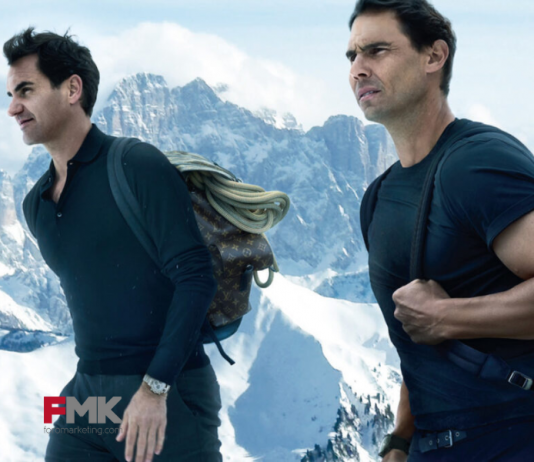 Nadal y Federer en una cita de lujo con el marketing emocional Nadal y Federer en la campaña de Louis Vuitton