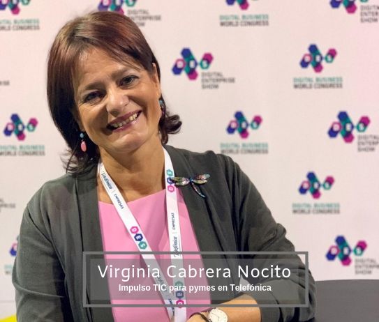 vIRGINIA cABRERA nOCITO, EXPERTA EN tRANSFORMACIÓN dIGITAL