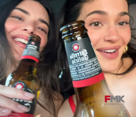 Kylie y Kendall Jenner viralizan Estrella Galicia de la manera más inesperada posible